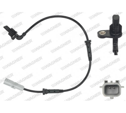 Датчик, кількість обертів колеса ABS00066 WAGNER
