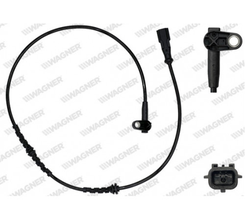 Датчик, кількість обертів колеса ABS00134 WAGNER