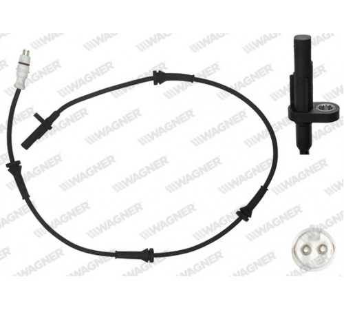 Датчик, кількість обертів колеса ABS00147 WAGNER