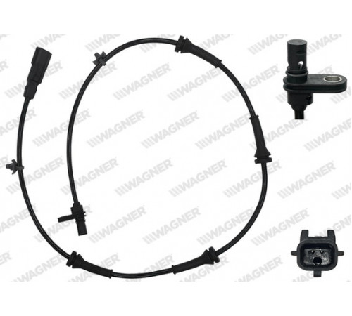 Датчик, кількість обертів колеса ABS00281 WAGNER