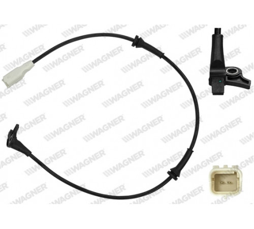 Датчик, кількість обертів колеса ABS00358 WAGNER