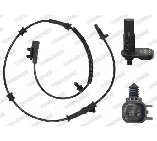 Датчик, кількість обертів колеса ABS00933 WAGNER